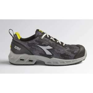 DIADORA UTILITY-701,177673-C2539/35 Calzado de seguridad de corte bajo gris/Negro en tejido técnico de poliéster de 350g/m² S1P SRC ESD - Product Image 1