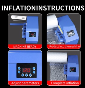 Máy bơm hơi bọc bơm hơi niêm phong túi khí đóng gói gối làm đầy bong bóng cuộn đệm C15 máy - Product Image 6