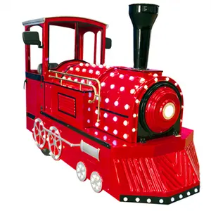 Taman Hiburan Naik Anak-anak Peralatan Listrik Mini Kereta Wisata Anak-anak Tanpa Rel Kereta Bagian untuk Dijual