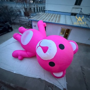 Ours géant gonflable rose pour décoration <span class=keywords><strong>de</strong></span> <span class=keywords><strong>rue</strong></span> avec éclairage LED - Product Image 4