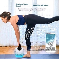 Ensemble d'entraînement portable transfrontalier en PVC pour fitness, avec kettlebell, sac d'eau et haltères pour levage de bras 0/5kg