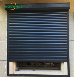 <span class=keywords><strong>Prix</strong></span> des volets roulants en aluminium Fenêtre coulissante en verre <span class=keywords><strong>avec</strong></span> volets roulants électriques Fenêtres Volets anti-ouragan - Product Image 2