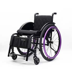 Fauteuil roulant de sport ultra-léger, portable, facilement pliable, <span class=keywords><strong>roues</strong></span> anti-retour, absorption des chocs, <span class=keywords><strong>chariot</strong></span> de course <span class=keywords><strong>pour</strong></span> personnes handicapées - Product Image 3