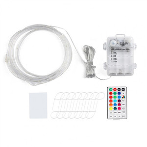 ห่วงบาสเก็ตบอลมี16สีไฟ LED ขอบบาสเก็ตบอลตาข่ายบาสเก็ตบอลสีดำมีรีโมทคอนโทรล - Product Image 4