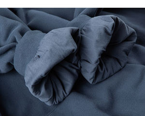 KY323 in Stock Double Layer Baggy Terry Sweatshirt Streetwear Oversize <b>Kanye</b> Padded Pullover <b>Hoodie</b> Autumn Eco-Friendly for Men - Product Image 5