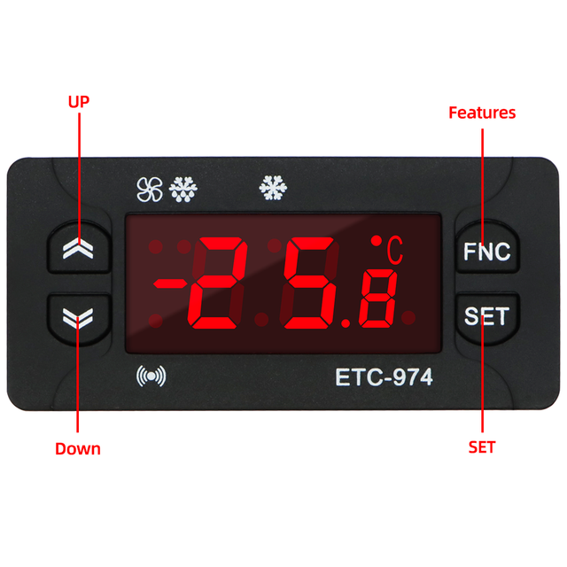 Industrial Heater Digital Temperature Controllers Thermostat,