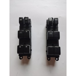 สวิตช์ควบคุมหน้าต่าง 254012FJ08 สำหรับเวนูเซีย D50 R50 R50X แผงควบคุมประตูรถยนต์ไฟฟ้าสีดำ - Product Image 2