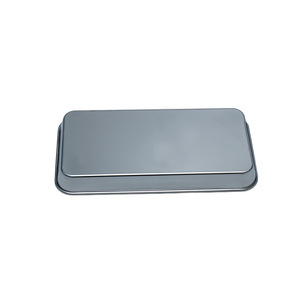 Plateau dentaire en acier inoxydable 304 Guanlan 18x12cm, plateau plat pour stérilisation, plateau chirurgical pour pansements - Product Image 4