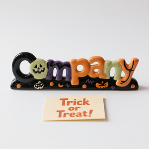 Cadeau personnalisé en céramique de bureau « Nom de l'entreprise ». Sculpture 3D Peinte à la Main <span class=keywords><strong>avec</strong></span> Logo, une Pièce Commémorative Haut de Gamme pour les Événements Clés - Product Image 1