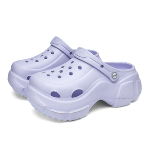 <span class=keywords><strong>รองเท้า</strong></span>แตะลำลองสำหรับ<span class=keywords><strong>ผู้หญิง</strong></span> สวมใส่สบาย ระบายอากาศได้ดี เหมาะสำหรับใส่ในบ้านและนอกบ้าน ใช้ได้ทุกวัน พื้นหนา <span class=keywords><strong>ส้น</strong></span><span class=keywords><strong>สูง</strong></span> วัสดุ EVA ด้านบนแบบโปร่ง - Product Image 2