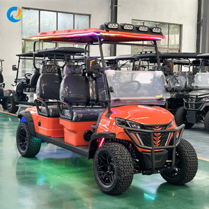 Robetaa Neuerscheinung Neuestes Design 4-Sitzer Golfwagen Elektrisches Golfauto 4+0 Golfcart Lieferant Hohe Qualität - Product Image 1