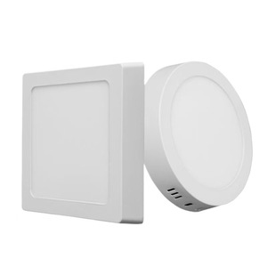 Lámpara de Panel LED Redonda de Superficie para Techo, 12W 18W, Iluminación Comercial Interior, Fabricada en China - Product Image 1