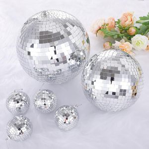 Boule disco miroir, ornement de Noël, sphère réfléchissante en mousse, décoration de fête, lot de 6 pièces, décoration de scène - Product Image 2
