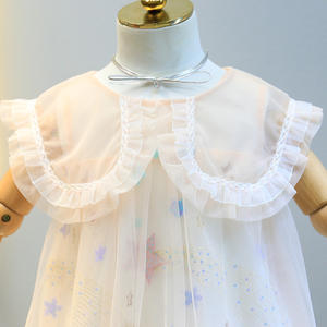 Nouvelle Robe Moderne pour Filles, Style Princesse, avec Broderie Florale en Paillettes Mr Price, en Tissu Bambou, pour l'été, à Coudre sur Photo - Product Image 2
