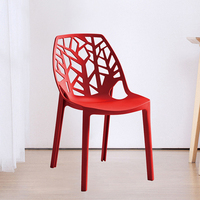 Prix bon marché de haute qualité PP empilable chaise de salle à manger en plastique polypropylène chaise de restaurant salle à manger en plastique