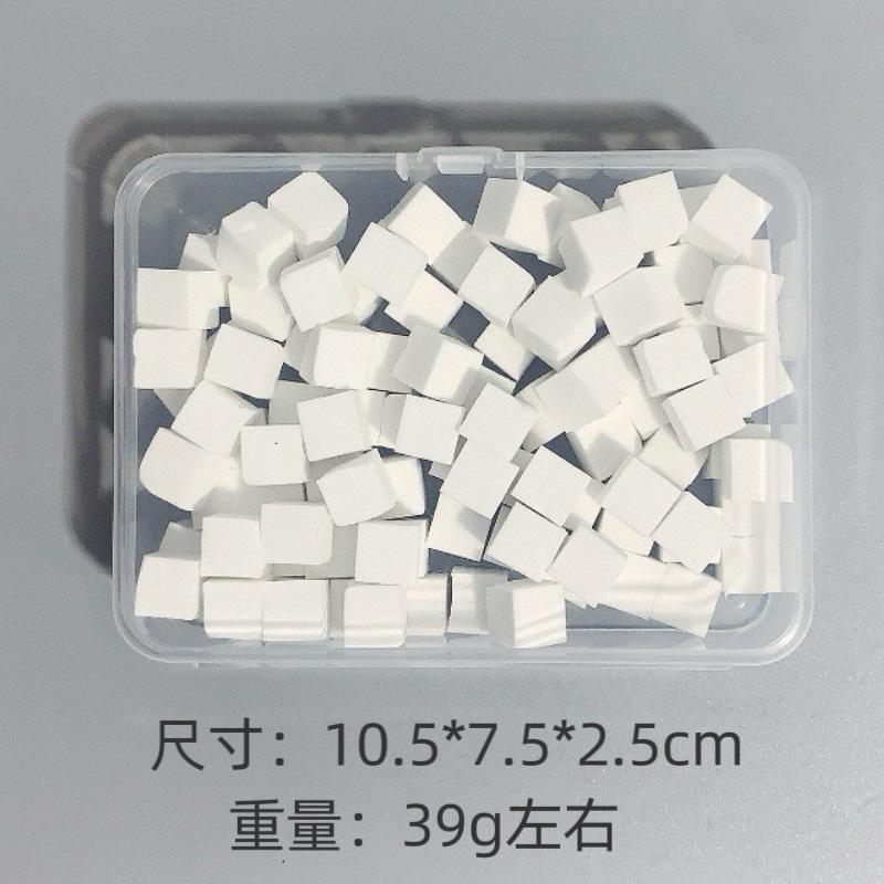 1cm pat coton 100 capsules/blanc-pas de stylo