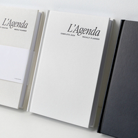Agenda Personalizada con Tapa de Cuero PU, Diario A5, Planificador 2026, Alta Calidad para Regalo