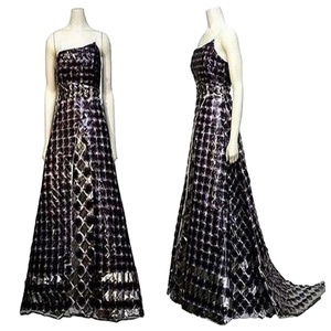 Mini vestido de malla metálica con cuello en V y tirantes <span class=keywords><strong>SHIHAN</strong></span> con lentejuelas doradas para mujer, fiesta, Club nocturno, malla metálica, vestido sin espalda, venta al por mayor - Product Image 2