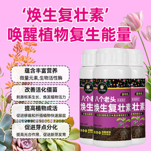 Solution nutritive revitalisante et fortifiante pour huit vieillards, 130 ml, nourriture liquide pour plantes, fleurs, plantes vertes, succulentes - Product Image 4