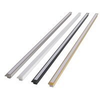 Éclairage LED encastré étroit pour vitrine avec abat-jour en plastique - CRI 90 élevé, dimmable, garantie 5 ans