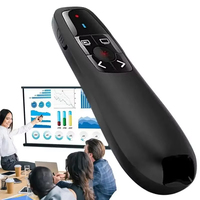 Nuevo Puntero Láser Inalámbrico para Presentaciones PowerPoint 2026, Control Remoto USB de 2.4GHz, Clicker para Presentaciones, Puntero F-lip