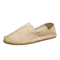 Nouvelles Espadrilles Alpargata Confortables pour Hommes et Femmes en Toile Respirante à Enfiler