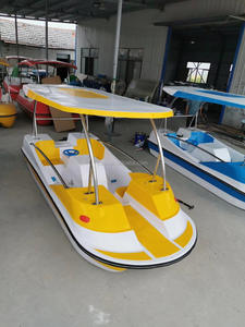 Bote de Pedales de Alta Calidad para 4 Personas con Bote de Pedales para Niños, Juegos Acuáticos Divertidos, Bote Galvanizado con Pedales para Niños en Venta - Product Image 3