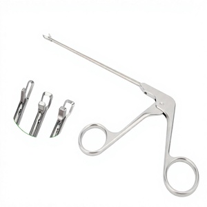 Instruments d'arthroscopie manuels en acier inoxydable : Pince à bec d'oiseau, Pince perforatrice, Pénétrateur, Récupérateur, Passe-suture Rhino, Passe-suture King - Product Image 1