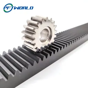 Custom Spiral Bevel Helical Worm Wheel Planetary Steel Metal Spur Gears Toothed Gear Rack And Pinion Manufacturer