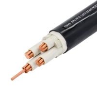 Cable de Alimentación Industrial de 0.6/1kV ZC-YJV-3x95+2x50mm con Aislamiento de Polietileno Reticulado para Construcción Ferroviaria y Centrales Eléctricas