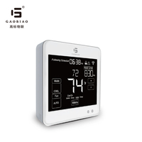 Termostato inalámbrico con control por voz, termostato inteligente de bomba de calor de calefacción, 24V, 7 días de Programación digital, WIFI