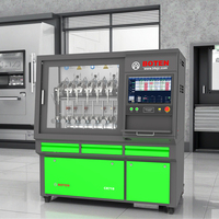 Banco de prueba de inyector electrónico Common Rail con probador de 6 canales y función de codificación para máquina BOTEN CR718