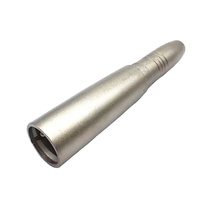 Konverter Jack Metal Berkualitas Tinggi 6.35mm ke XLR Male, Adaptor Audio 1/4" TRS ke XLR Male, Adaptor 6.35 Female ke XLR Male