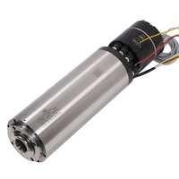 Motor Spindle CNC HQD High Speed 18000RPM BT30 3.2Kw dengan Pendingin Air & Penggerak VFD untuk Penggilingan GDL110-30-18Z/3.2