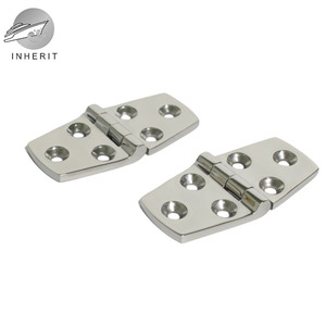 Bisagra de Puerta de Acero Inoxidable 38x76x4mm, Seis Orificios, Grado Marino, Engrosada y Pulida para Reparación y Reemplazo - Product Image 3