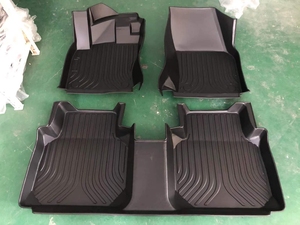 Tấm lót sàn xe thể thao cao cấp 3 món chống trượt TPE, chống thấm nước, dành cho Yaris, Rav4, thiết kế 3D tùy chỉnh, kiểu dáng thời trang - Product Image 3