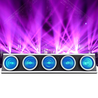 Lampu Moving Head RGBW Matrix Blinder ANTS 5 Eyes 5x150W WL LED IP20 DMX512 Mendukung Dimmer untuk DJ/Disko/Bar/Klub/Pertunjukan Langsung