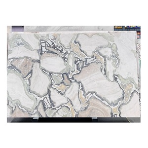 Piastrelle di lastre di marmo Super bianco di lusso bancone da <span class=keywords><strong>cucina</strong></span> panca da bagno vanità superiore lato posteriore Splash grembiule bordo piastrelle - Product Image 1