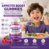 Complément Alimentaire Certifié BPF Saveur Aubépine pour Enfants : Gommes Stimulantes d'Appétit et Soutien Immunitaire (Marque Blanche)