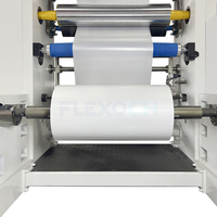 Machine d'impression flexographique CI 6 couleurs haute vitesse pour sacs de courses, emballages alimentaires, imprimante de films plastiques flexibles