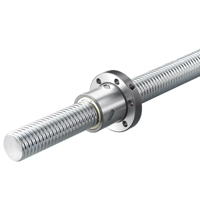 China supplier ball lead screw pairs SFI3205 Round flange ball screws replace taiwan TBI using for CNC machinery tool