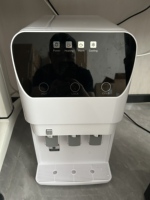 Purificateur d'eau de comptoir RO 4 étapes 100 GPD avec distributeur chaud/froid, surveillance TDS, affichage de la durée de vie des filtres et contrôle par application