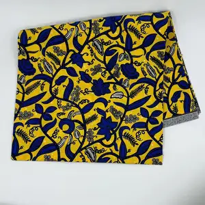 Высокое качество 115 см 90GSM батик ткань настоящий воск принт африканская Анкара тканая саржа стиль для девочек и мальчиков дышащий Dobby Особенности