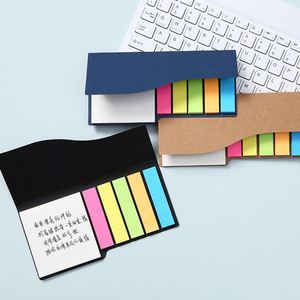 กระดาษโน้ตสีสันสดใสราคาประหยัด SY598 ชุดกระดาษโน้ตแบบมีกาวหลายขนาด พร้อมโลโก้ตามสั่ง - Product Image 3