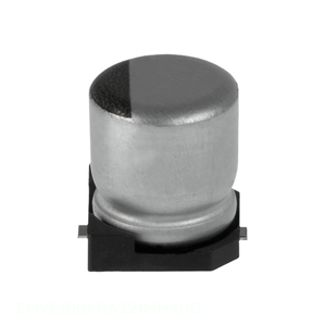 Condensateur de surface SMD EMVL100ARA221MHA0G 220 µF 20% 10V, type CAP ALUM 220UF - Product Image 1