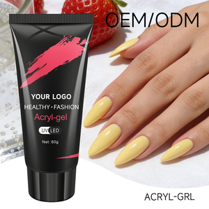 New Arrival Acryl Gel Wholesale <b>Nail</b> Supplies Private Label Glitter Mixed Colors UV Gel <b>Nail</b> <b>Extension</b> Acrylic Poly Gel - Product Image 1