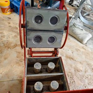 Fabrik Direkt verkauf Guter Preis Gesamt handbuch Ton schlamm Ineinandergreifende Ziegel herstellungs maschinen für den ländlichen Raum mit - Product Image 5