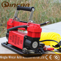 Compresseur d'air à double cylindre 12v DC, pompe de gonflage de pneu de voiture Portable pour 4x4