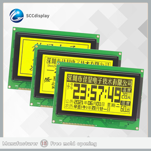 Display LCD Grafico SCCdisplay da 4,7 <span class=keywords><strong>Pollici</strong></span> 240x128 STN Positivo con Controller T6963C/UC6963, Luminosità 350, per Uso Industriale - Product Image 2
