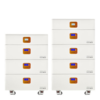 Système de production d'énergie solaire domestique tout-en-un 30 kWh avec batterie LiFePO4 empilée 220 V et système de stockage d'énergie photovoltaïque